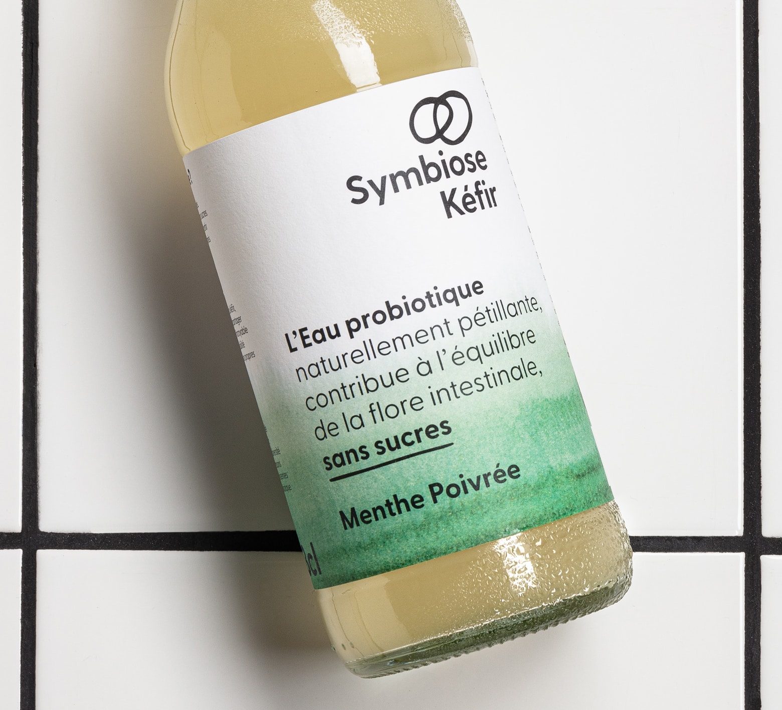 Kéfir de fruits, bio, naturellement riche en probiotiques eau probiotique menthe symbiose