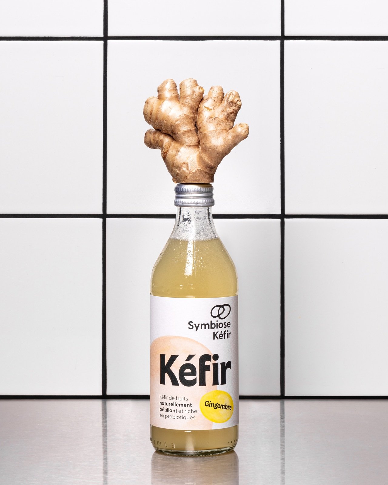 Kéfir De Fruits Au Gingembre Infusé